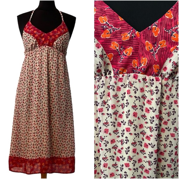 Old Navy Floral Halter Dress - Picture 1 of 12